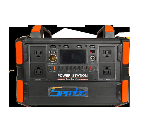 1000W 1048Wh منبع ذخیره انرژی با باتری لیتیوم آهن فسفات و خروجی موج سینوس