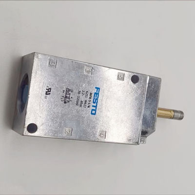 FESTO شیر هوا 8BAR شیر سولینوئید آلومینیوم / مس / آهن برای ماشین چاپ آفست