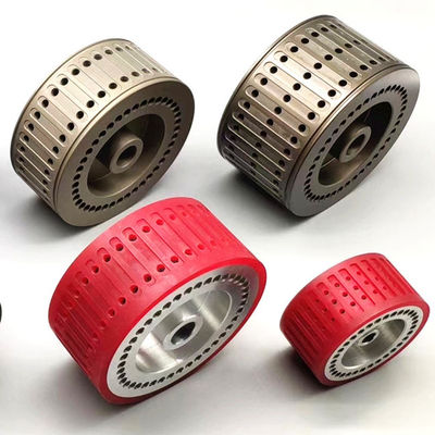 قطعات پرس چاپ افست چرخ مکش ماشین تاشو رنگ شامپاین Mbo