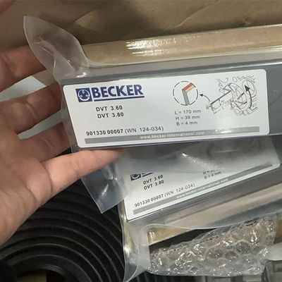 ورق سیاه کربن پره برای کمپرسور 130 x 52 x 5mm گرافیتی بلوک انتهایی لاملا