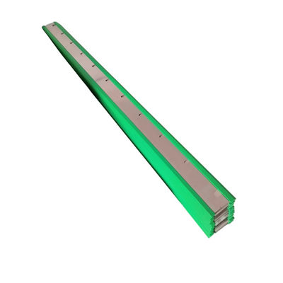 رنگ سبز SM102 CD102 با هم سازنده لاستیک شستشوی تیغه با مواد پلی اورتان / لاستیک / فولاد برای چاپ آفست