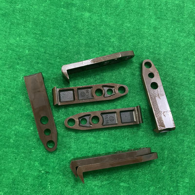70mm X 16 X 5mm Brown Steel Gripper با سوراخ 6mm برای چاپ آفست