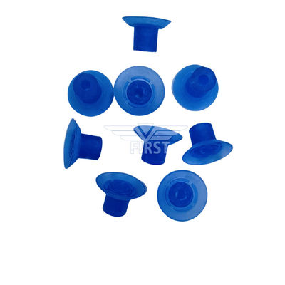 رنگ آبی پلی و لاستیک مکش برای ماشین برش 32 * 18mm پا بلند مکش