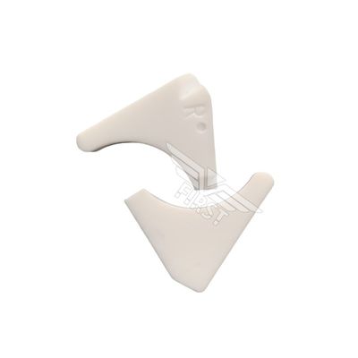 صفحه رنگ سفید قطعات ماشین هایدلبرگ قطعات بلوک آخر