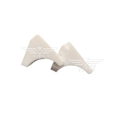 صفحه بلوک انتهایی پلاستیکی رنگ سفید برای قطعات ماشین چاپ هایدلبرگ GTO52