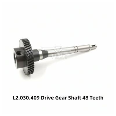 شفت چرخ آهن ضد زنگ 48 دندون L2030.409 Cd74 Xl75 دستگاه چاپ آفست قطعات جایگزین