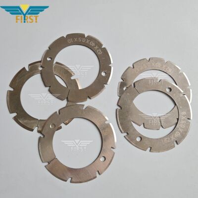 تیغه های برش ماشین تاشو های هایدلبرگ استال از فولاد سفید - گزینه های U و V برای مقاومت در برابر فرسایش