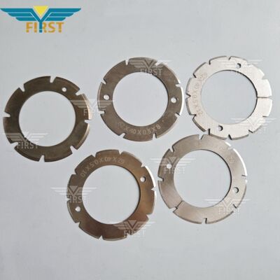 تیغه های برش ماشین تاشو های هایدلبرگ استال از فولاد سفید - گزینه های U و V برای مقاومت در برابر فرسایش