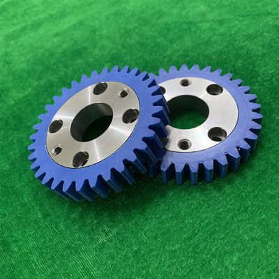 33 دندانه آبی چرخ دنده برای قطعات ماشین ساکورا قطعات یدکی ماشین چاپ آهن