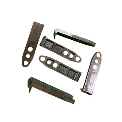 70mm X 16 X 5mm Brown Steel Gripper با سوراخ 6mm برای چاپ آفست