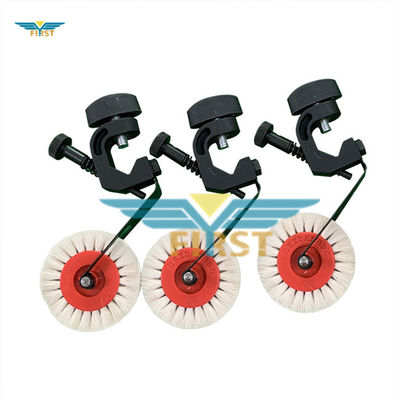 برس چرخ هایدلبرگ با سطح صیقل دهنده و مواد آهن موی خوک برای ماشین های چاپ OEM موجود